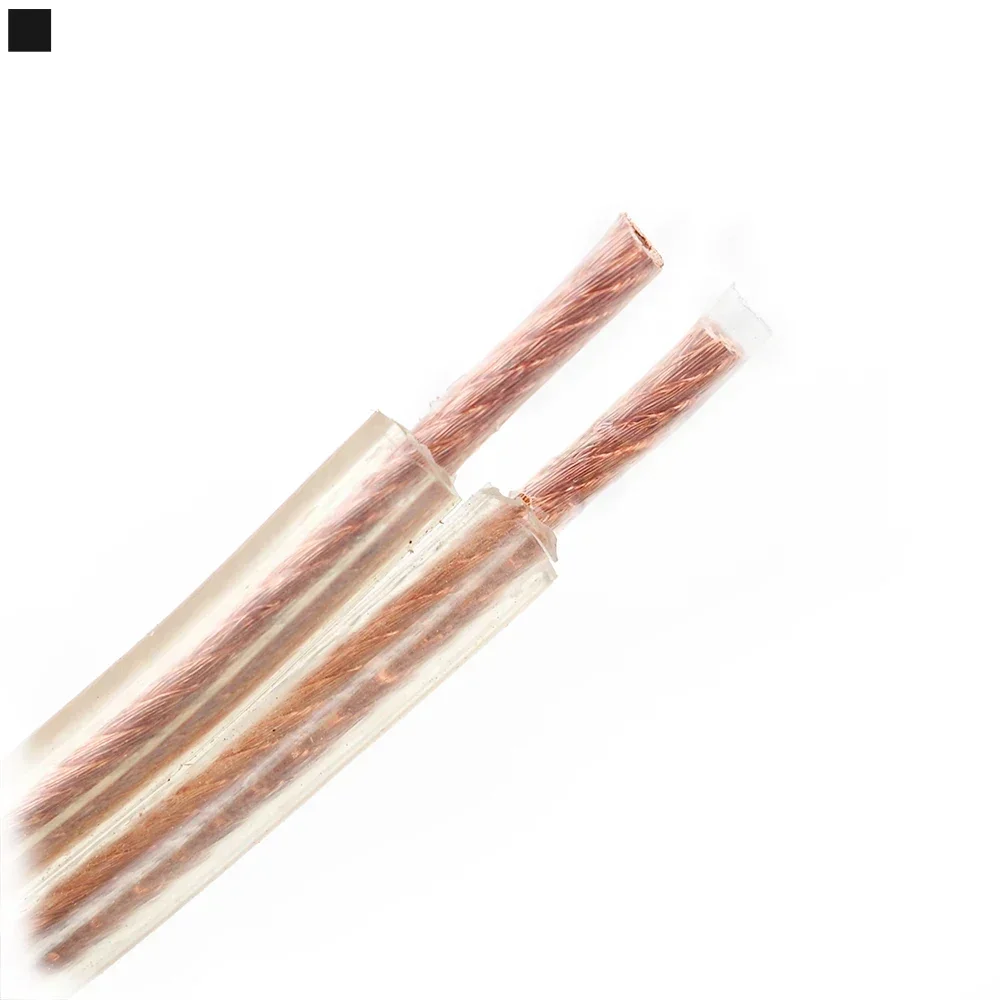 USA Original Monster XPMS Speaker Cable, 2*12AWG OFC Copper High Performance Cable with Clear Jacket, Advanced Speakon Connector