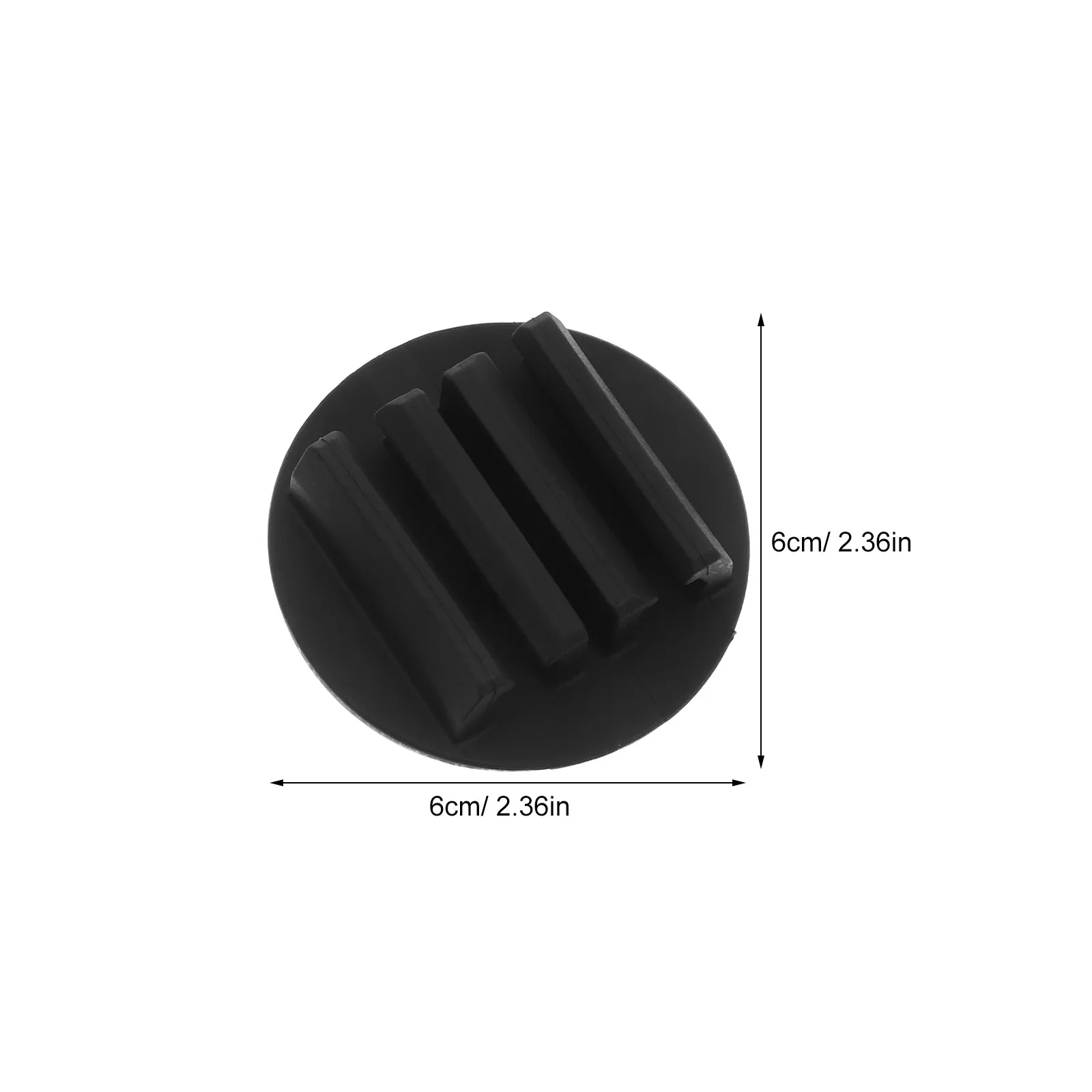4Pcs Silicone Pencil Holder Round Adhesive Pen Stand for Desk Monitor Whiteboard Flexible Wear-Resistant Organizer for Pens