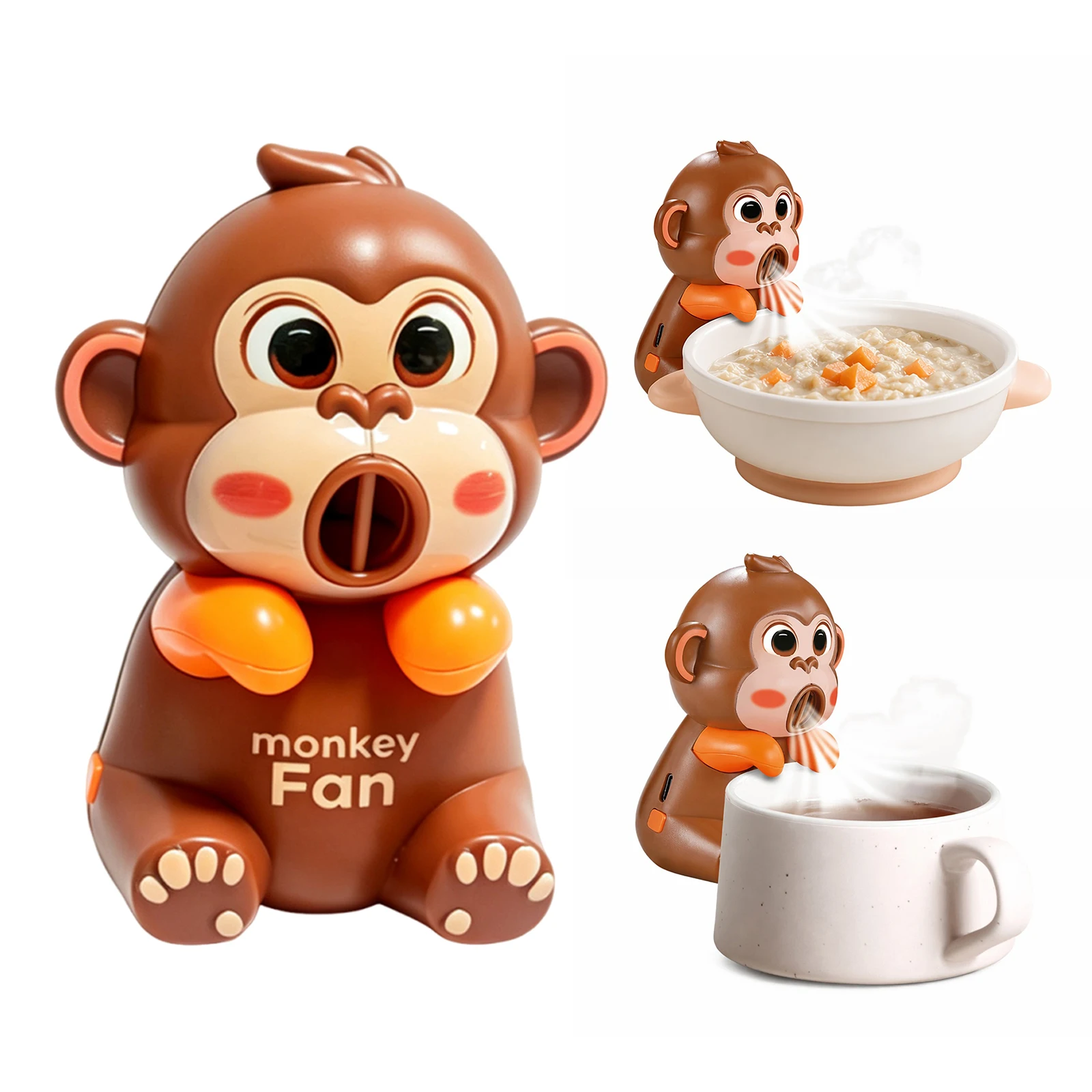 Coffee Tea Hot - Cooling Clip-On Mini Fan Hands Free