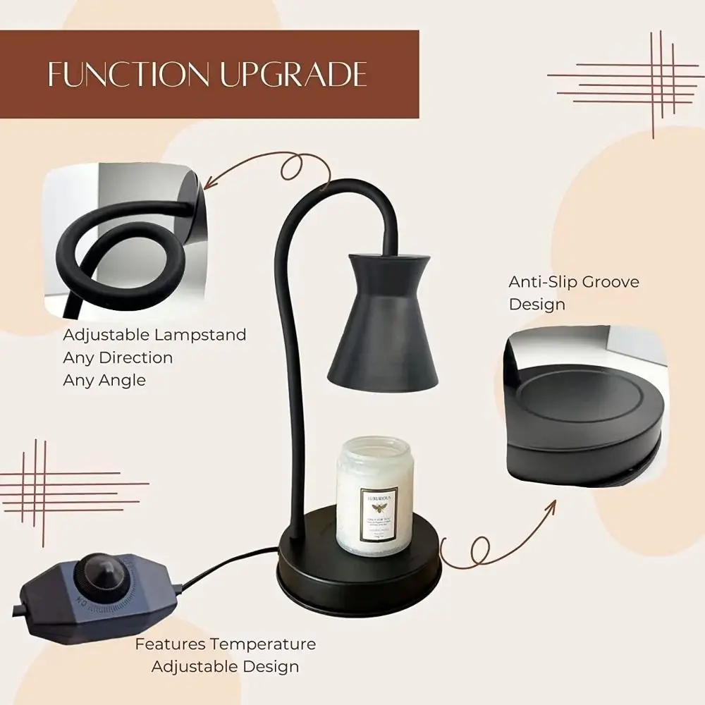 Fashion Modern Style Wax Melting Table Lamp Creative Design Ins Aromatherapy Lamp Home Decoration Table Lamp Bedroom