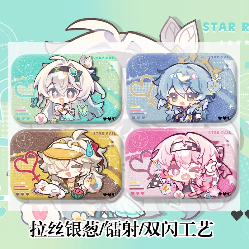 Anime HonkaiStar Rail Firefly Sunday Jing Yuan Badge Jacket Jeans Lapel Pin Collection Halloween Gift Accessorie Brooch Ornament