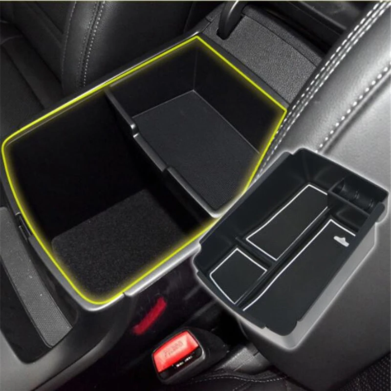 Car Styling Central Armrest Storage Box Glove Case For Kia Rio K2 K3 K4 K5 KX3 KX5 KX7 KX CROSS Sportage Borrego Forte Sorento