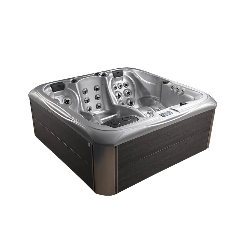 High Quality Luxury Freestanding Eco-Friendly Massage Bathtub & Spa Pool for Villa Garden Courtyard-Hot Water Bathing
