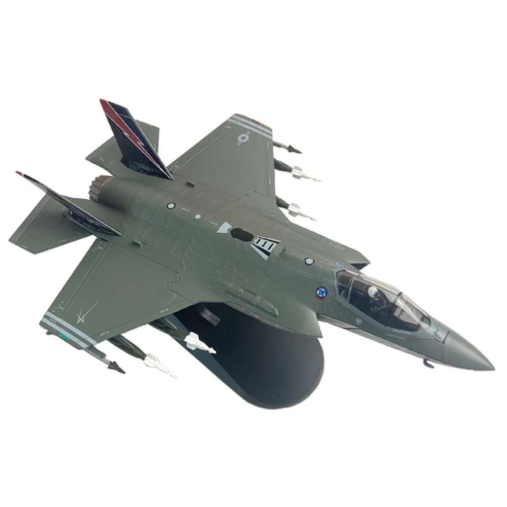 1:72 1/72 مقياس الجيش الأمريكي F-35 F-35A F35 البرق الثاني المشترك سترايك طائرة مقاتلة دييكاست طائرة معدنية نموذج طائرة ألعاب أطفال