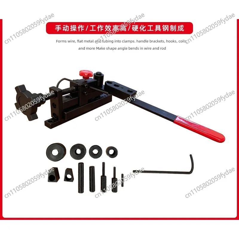Metal bending machine, bar bending machine, wire plate, sharp angle arc bending, standard with a variety of molds