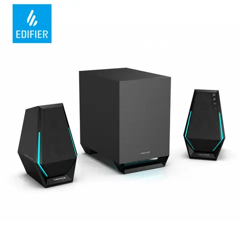 Edifier 2.1 컴퓨터 게이밍 스피커, 서브우퍼 블루투스 5.3, USB C타입 Aux 입력, PS4 스위치용 60W RMS, HECATE G1500 Max Best5