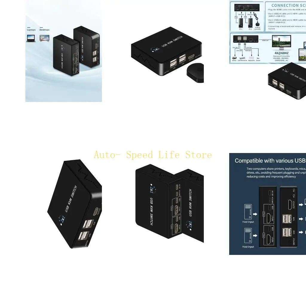 02DA Usb Kvm Switch… - image