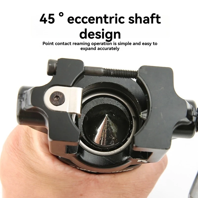 전문가용 동관 확장기 편심 플레어링 공구 AC 홀 확장기 벨 마우스 공구 냉동 수리 키트