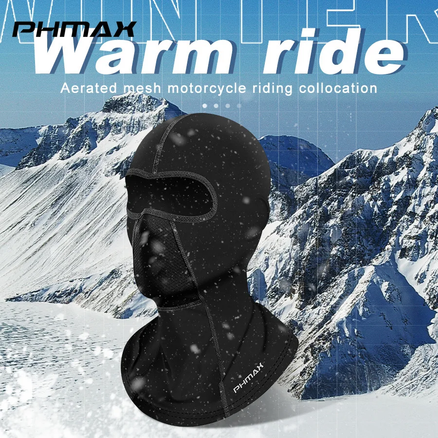 PHMAX Riding mask winter men and women windproof sunscreen headgear motorbike bicycle full face riding hoods