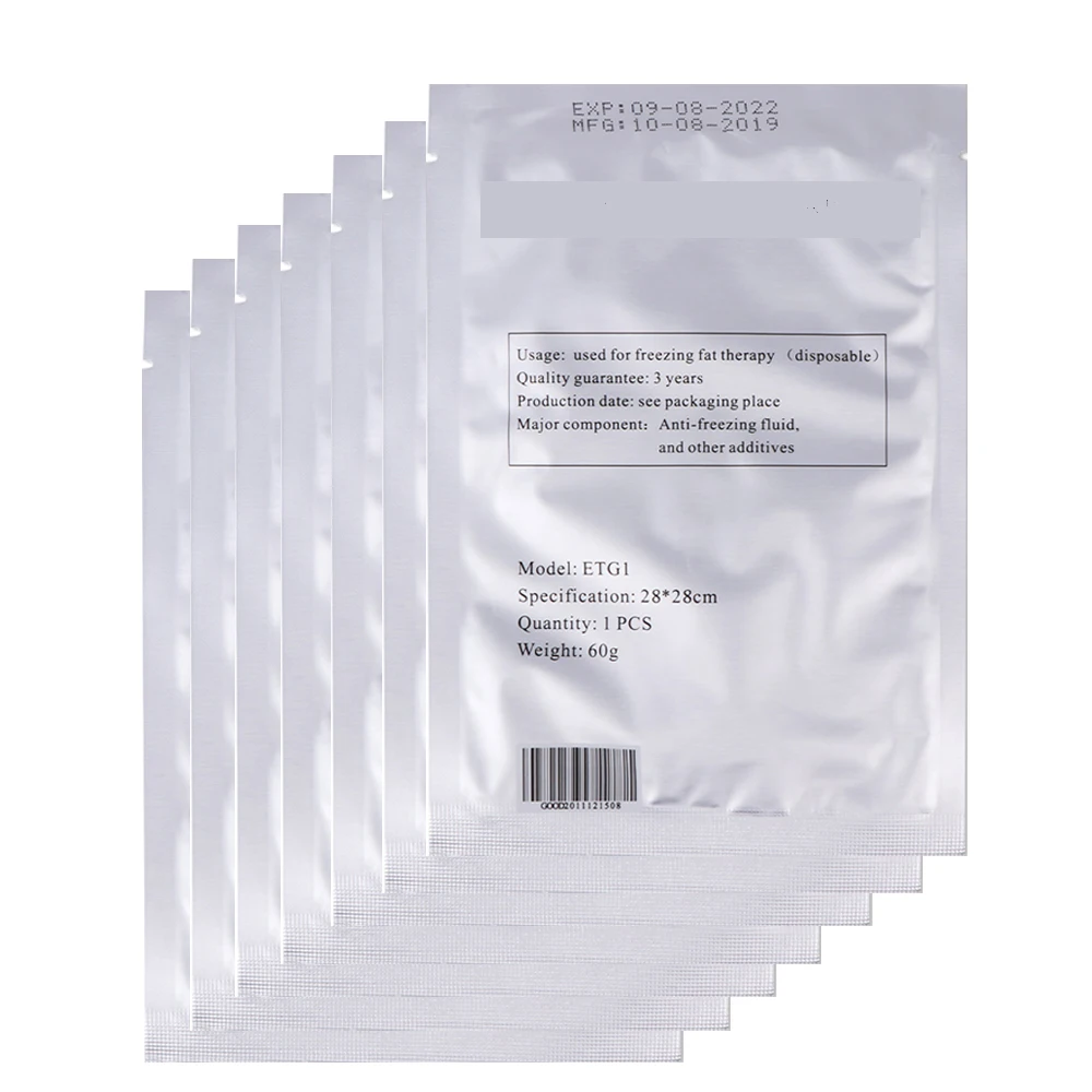 Fat Freezing Membranes Anti Freeze Gel Patches for Cryolipolysis Machine Body Slimming Massager Weight Loss Lipo Cold Therapy