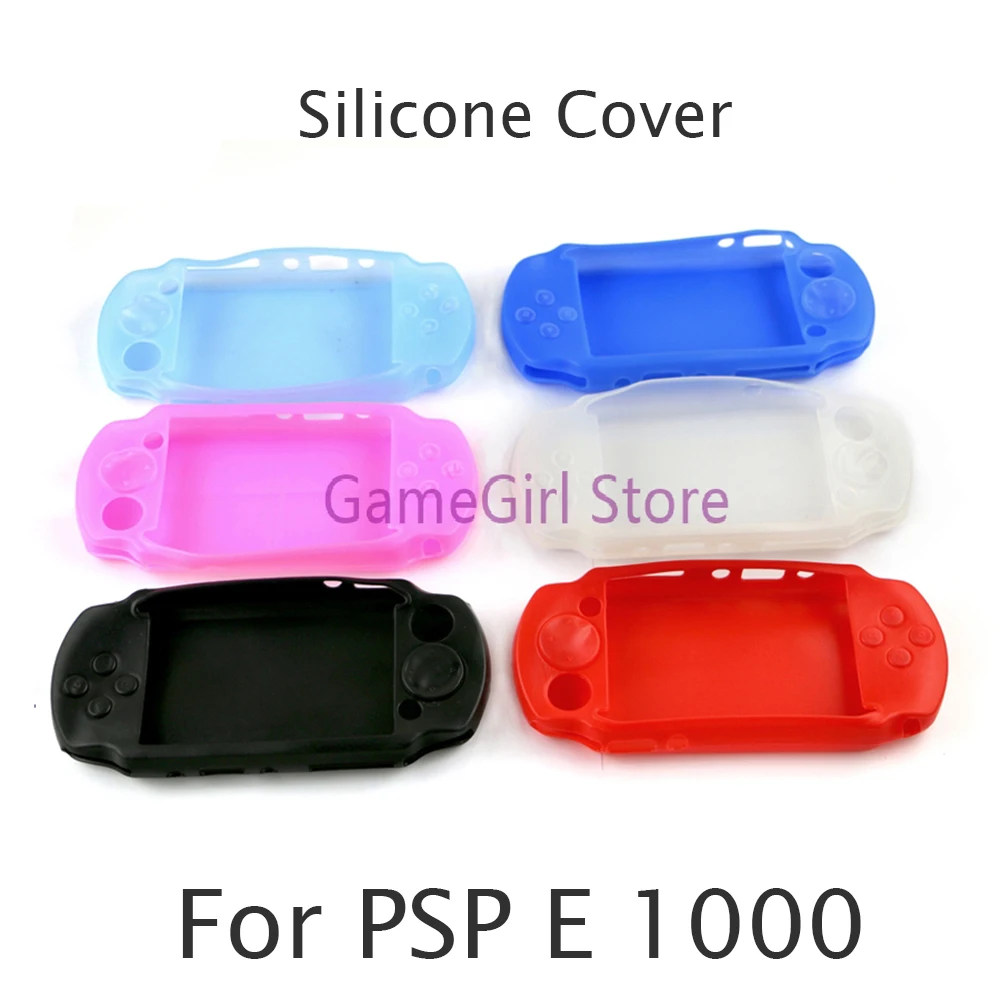 10pcs Silicone Cover for PSPE1000 PSP E1000 Console Gel Rubber Protective Shell Skin Sleeve Soft Case