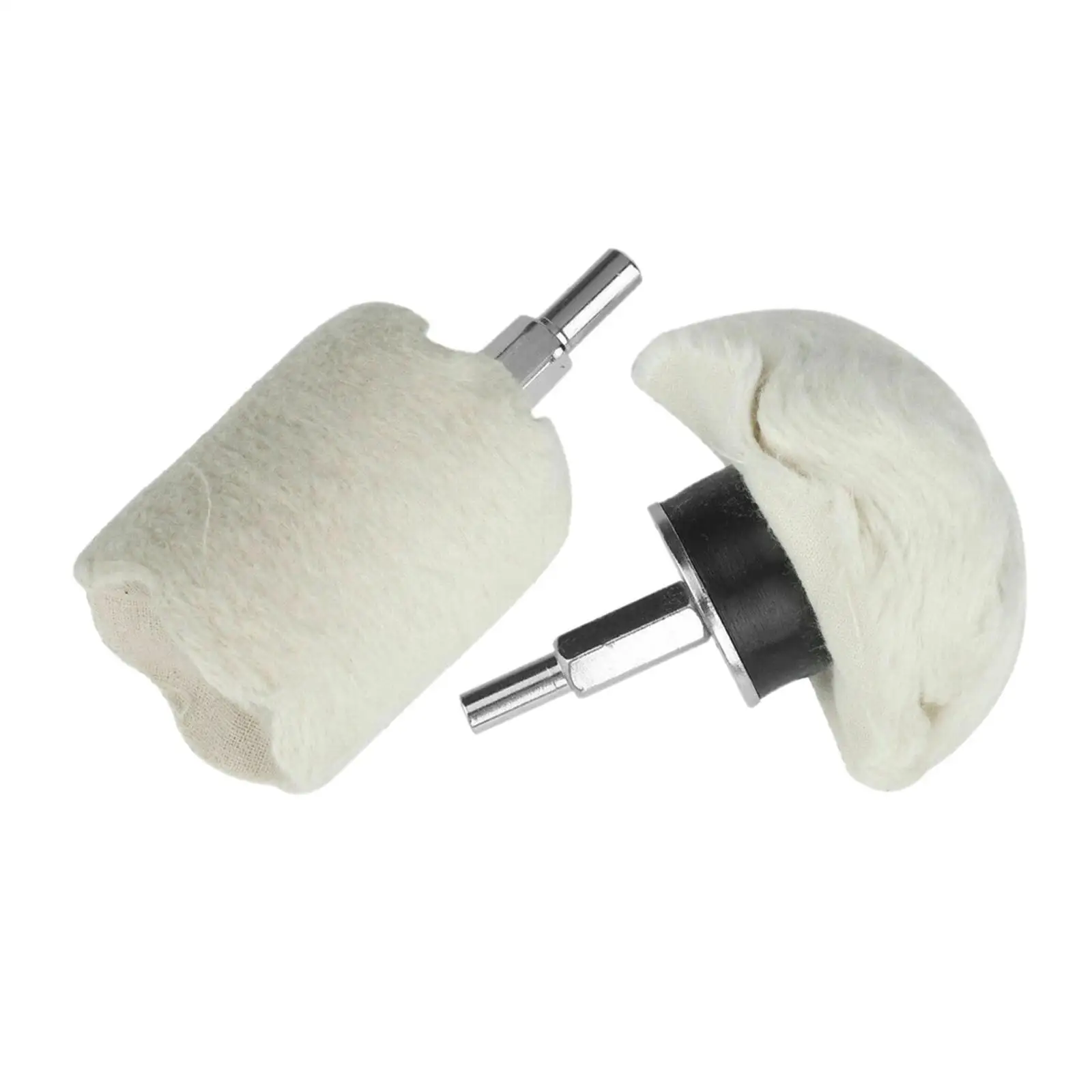 Non-Skid Car Cotton Buffing Wheel Kits Sturdy And Durable Wide Application Excellent Polishing 7 pcs