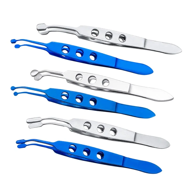 Eyelid Massage Forceps Titanium Alloy Stainless Steel Cosmetic Plastic Surgery Instruments 10cm