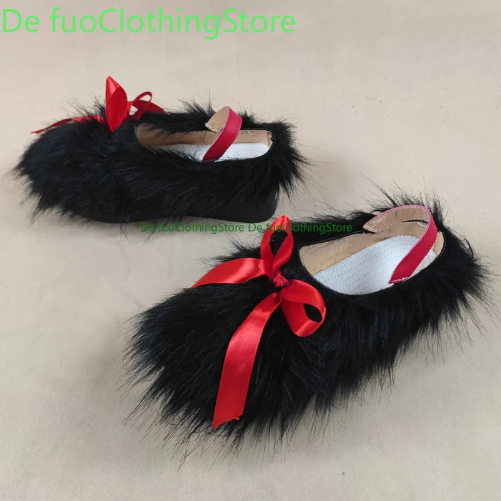 

DefuoClothing Yoshitsune обувь для косплея аниме конвенские ботинки аниме игры обувь и ботинки для ролевых игр Хэллоуин вечерние