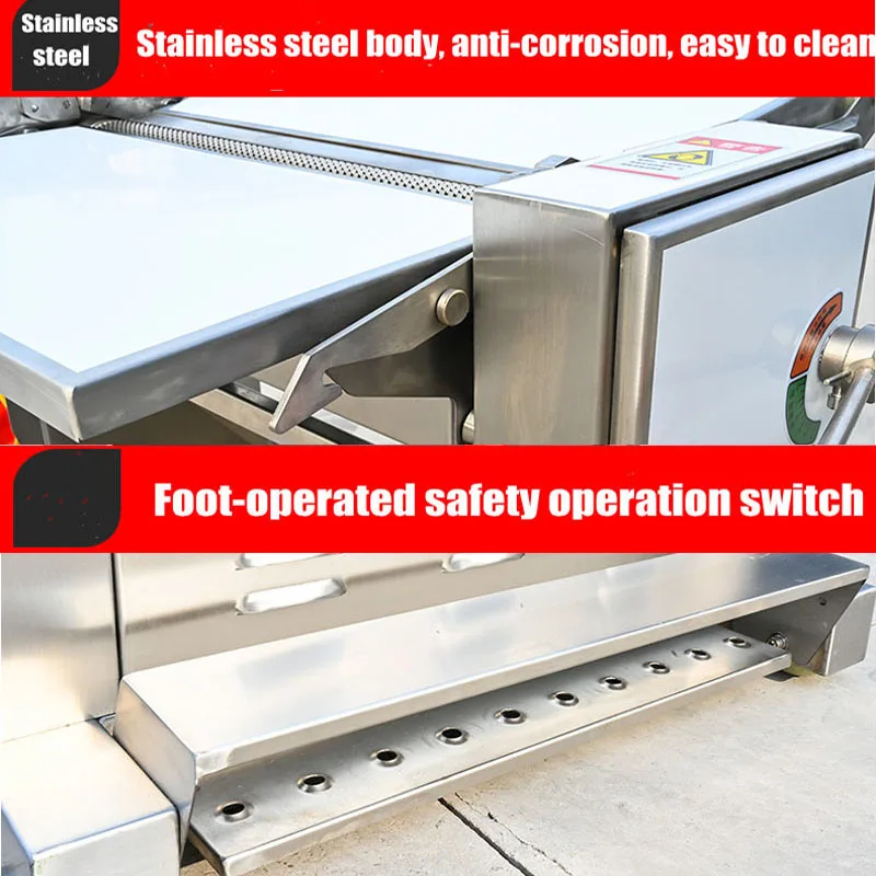 آلة تحضير الطعام الصناعية الصغيرة آلة تقشير لحم الخنزير الجلد لحم الخنزير