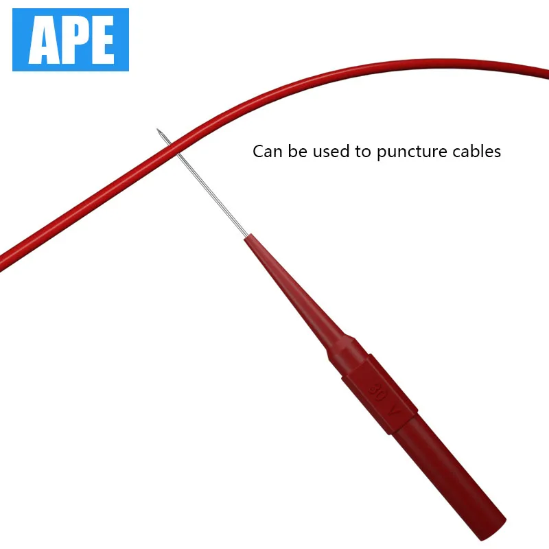 Imagem -04 - Automotive Back Probe Kit para Carro de Teste Sondas Traseiras de Isolamento Pin Não Destrutivo Fio Piercing Estilos 20 Pcs