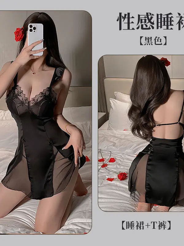 الدانتيل بروتيل الخامس الرقبة مثير المثيرة رقيقة المرأة الصدر الشيفون الربط فستان أنيق الكورية نمط الحلو فتاة صالح ومضيئة 8PMT #6