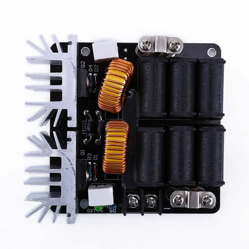 1000W 20A 53V ZVS modulo scheda di riscaldamento a induzione a bassa tensione riscaldatore Driver Flyback fai da te