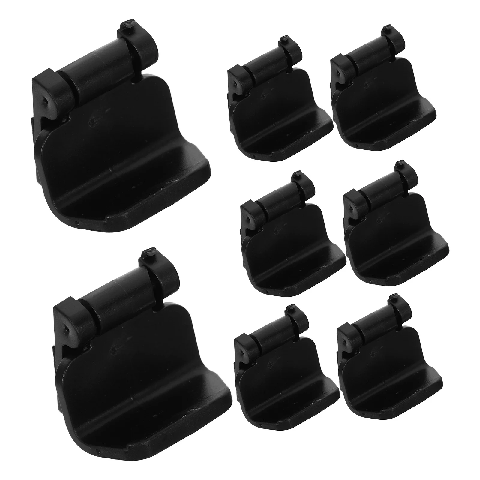 

8Pcs Turtle Terrarium Locks Reliable Aquarium Hinge Clips for Reptile Cage Tank Cover Fasteners Escape Proof Design