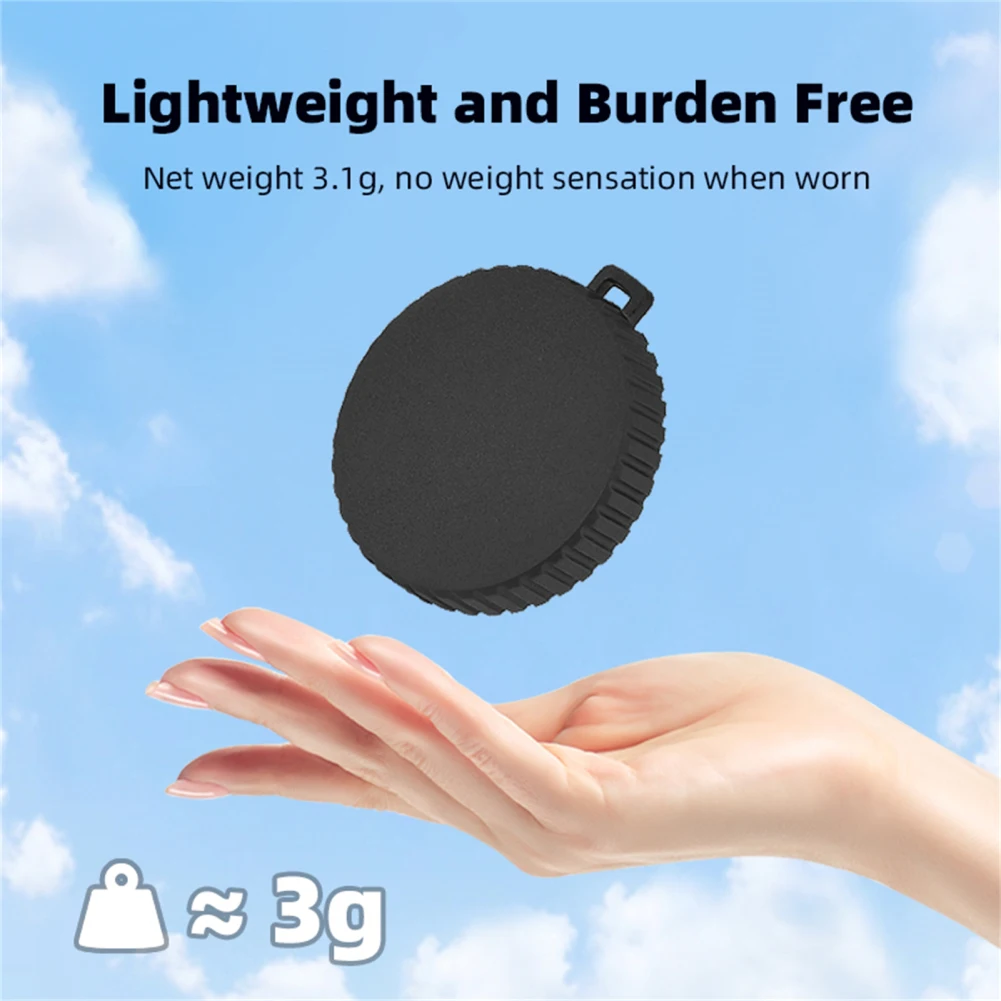 Camera Lens Protective Cover Sports Camera Scratch-Resistant Silicone Lens Cap Compatible For OSMO Action4/Action3 Camera