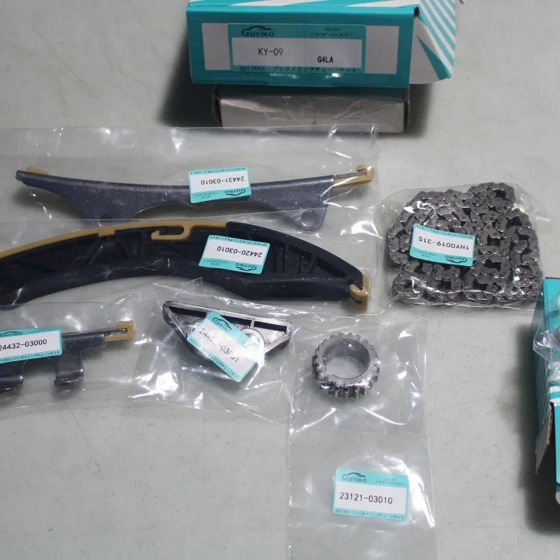 

Timing Chain Kit for hyundai G4LA Engine Timing Repair Set 24321-03010 24410-03000 KY-09