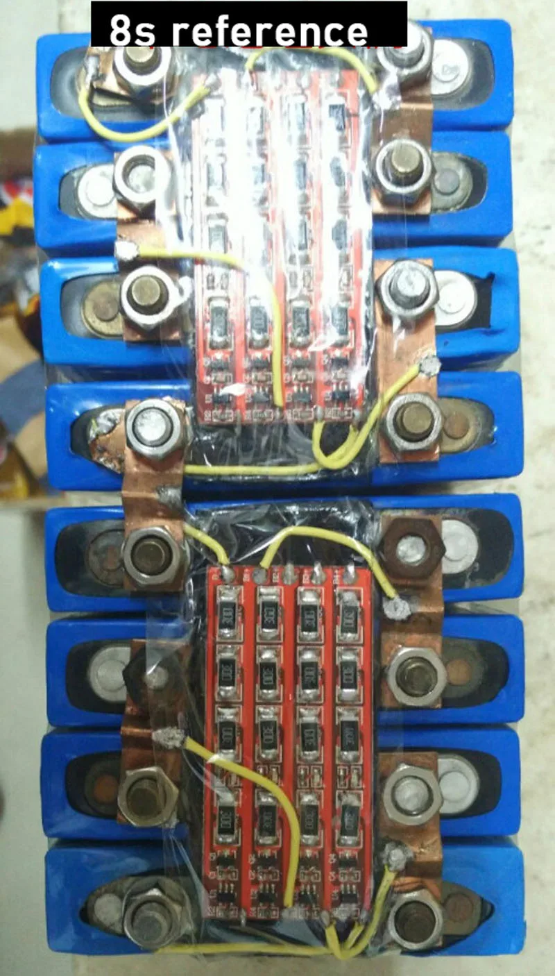 Imagem -06 - Placa de Proteção de Carregamento da Bateria de Lítio de Bms 1s 2s 3s 4s Lifepo4 Li-ion Balancer Board 500ma 1a 1.5a Balanço Atual 3.2v 4.2v