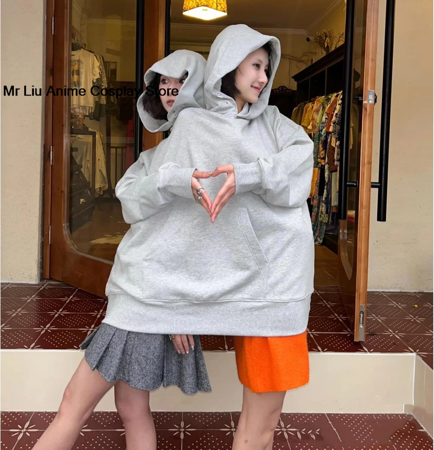 

Couples Hoodies, Two Person Hoodie Couple Sweaters Funny Matching Hoodies