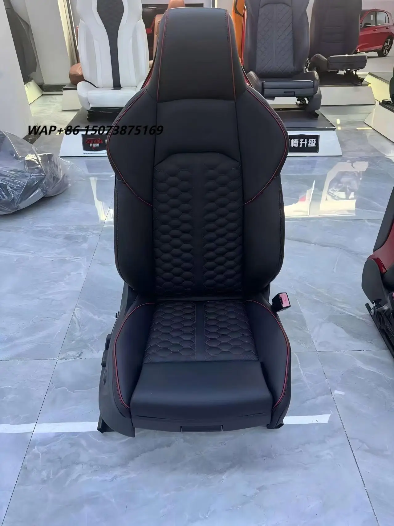 Car Replacement Nappa Leather Replaced OEM 7 Seats Seat Covers for Airbag Compatible