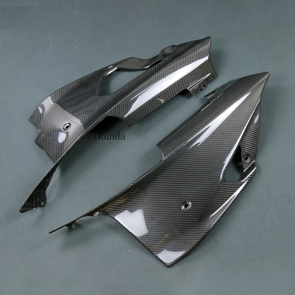 غلاف أجزاء معدلة من ألياف الكربون، وعاء البطن، لوحة جانبية سفلية، ملحقات الدراجات النارية