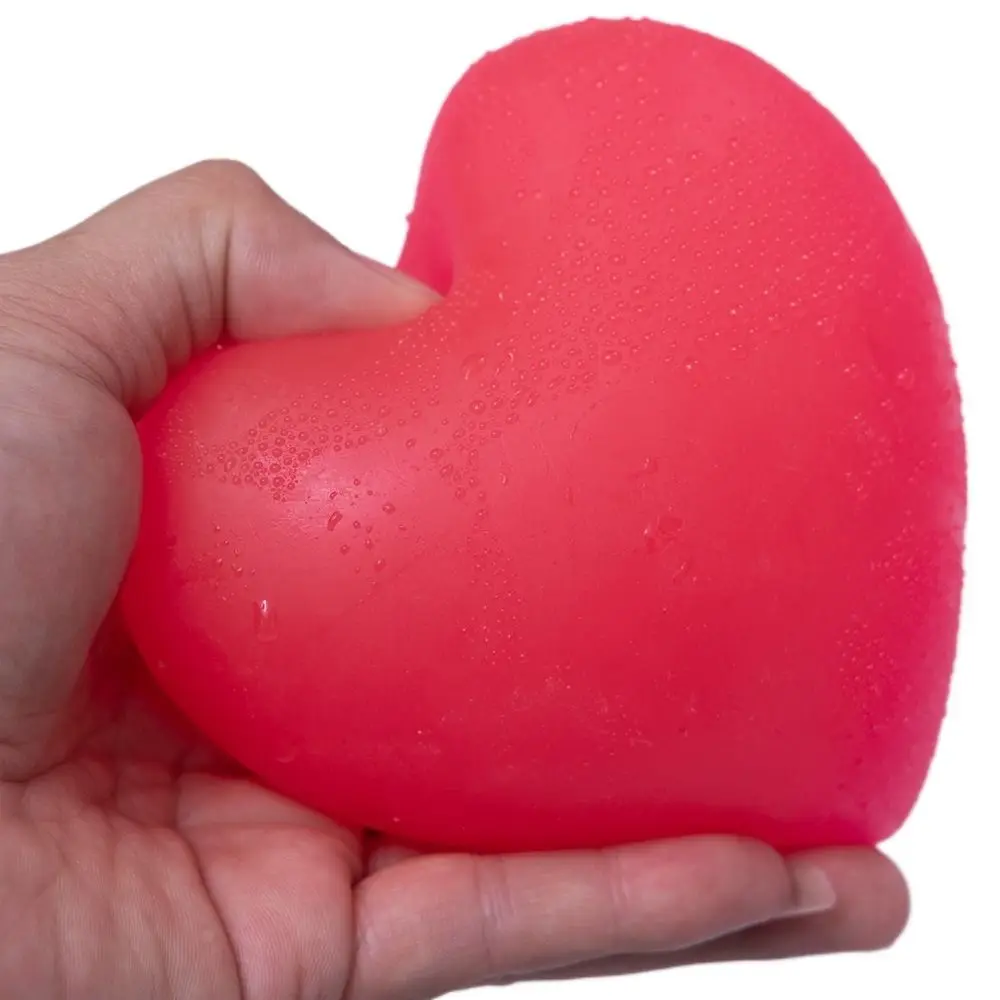 Relax Little Heart Heart Shaped Squeeze Toy Kneading Hand Pinching Slow Rebound Toy Slow Rising Q Gag Squeeze Toy Office Staff