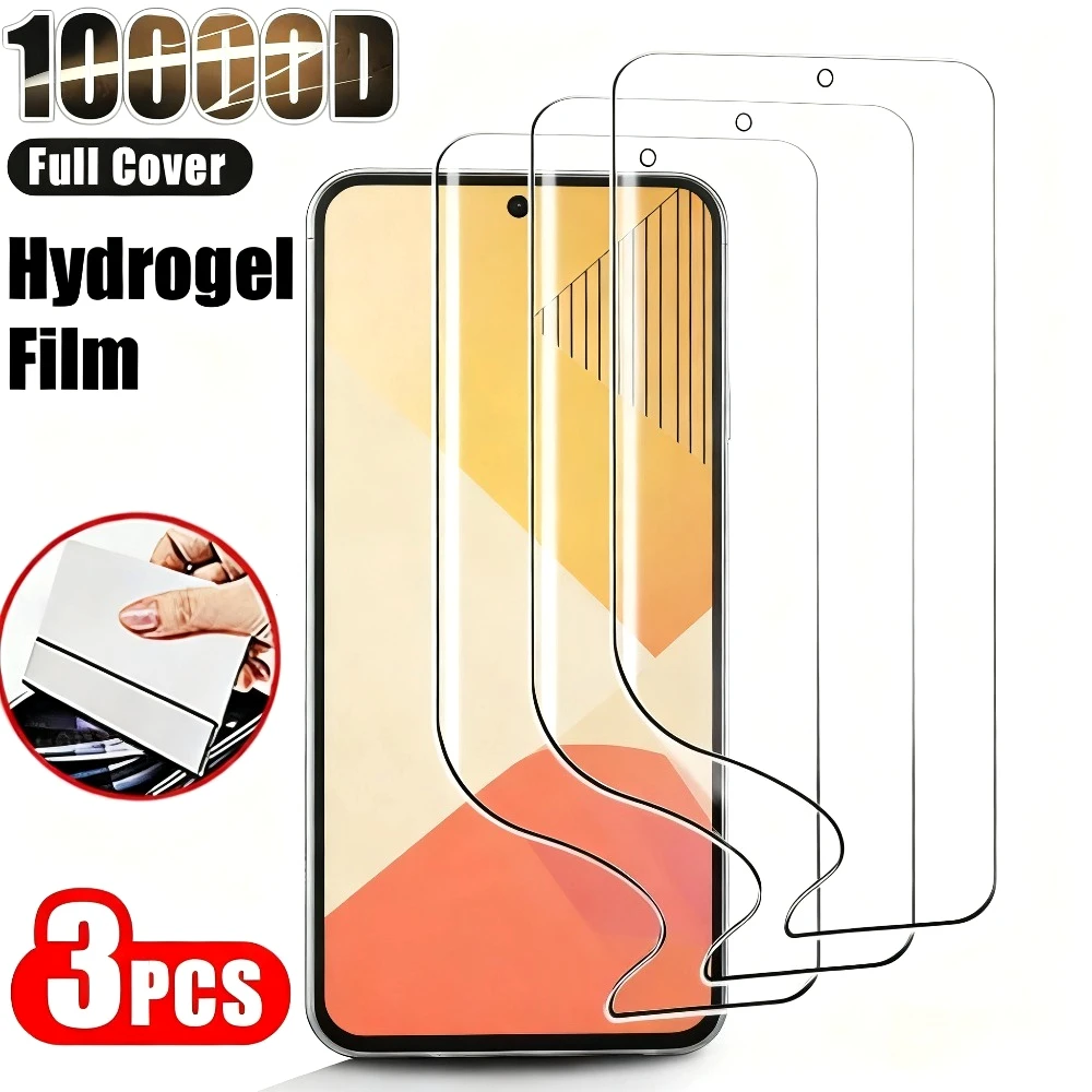 

3 шт. ультра HD гидрогелевая пленка для Samsung Galaxy A56 A55 A53 A36 A35 A23 Защитная пленка для экрана Samsung A06 A07 A17 A25 A41 A53 A73