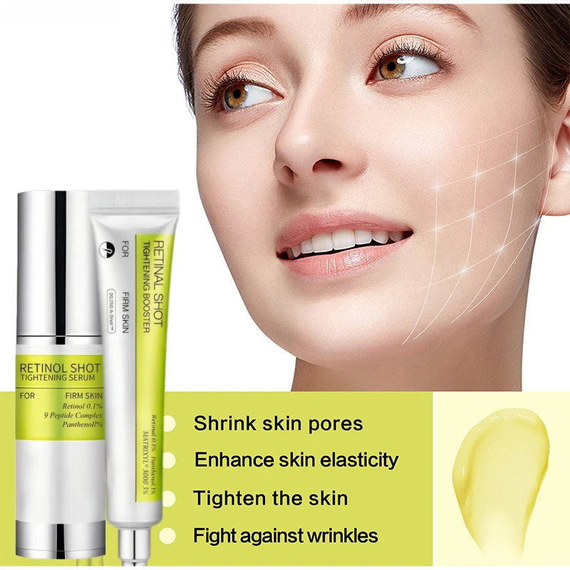 Retinol Facial Antioxidant Essence Moisturizing Exfoliating Eye Cream Moisturizer Rejuvenate Shrinks Pores Repair Soothing Cream