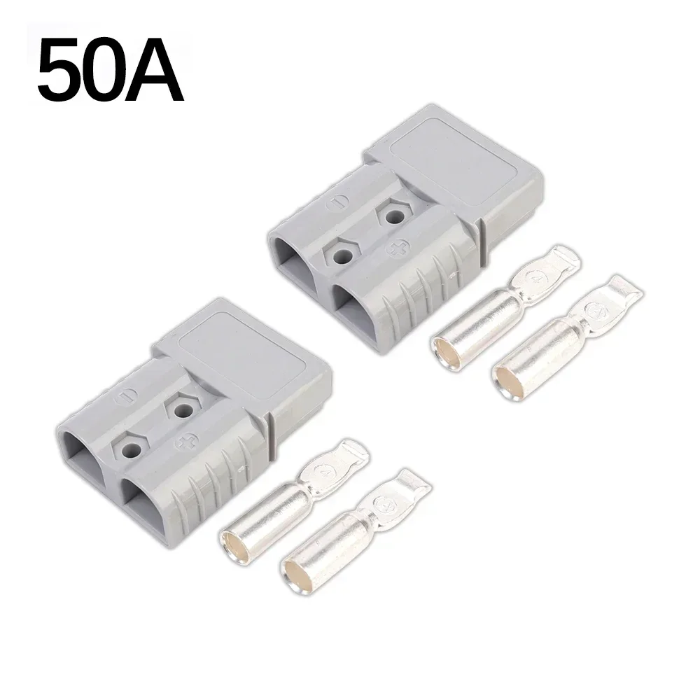 2/4/8 Stück Auto-Kabelverbinder, 50/120 AMP 600V Ladeanschluss für Kabelklemmen, Batterie-Stromanschluss