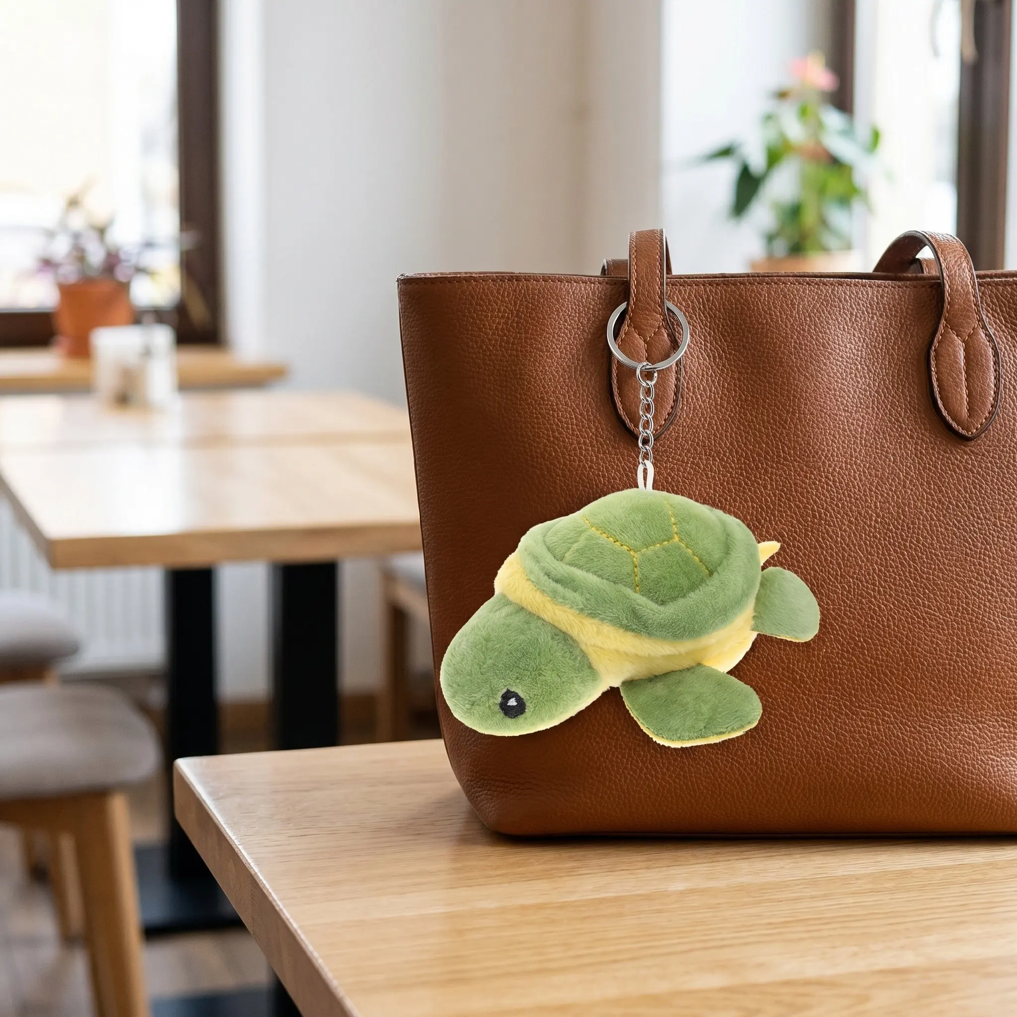 10Pcs Cute Cartoon Turtle Keychain for Keys Bags Cellphones Cars Backpack Purse Wallet Gift for Women Girls Daughter Mum Aunt