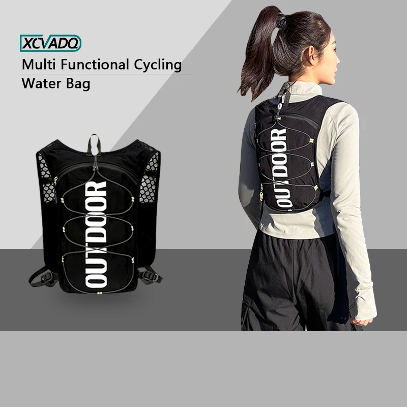 

1pcs Running Hydration Vest Backpack,Lightweight Water Backpack,Hydration Backpack Running Vest for Hiking Biking