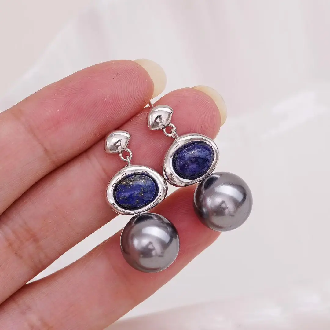 

Серьги из стерлингового серебра 925 пробы, базовые крепления, крепления для ювелирных изделий, аксессуары для жемчуга 10-11 мм, 3 пары/лот