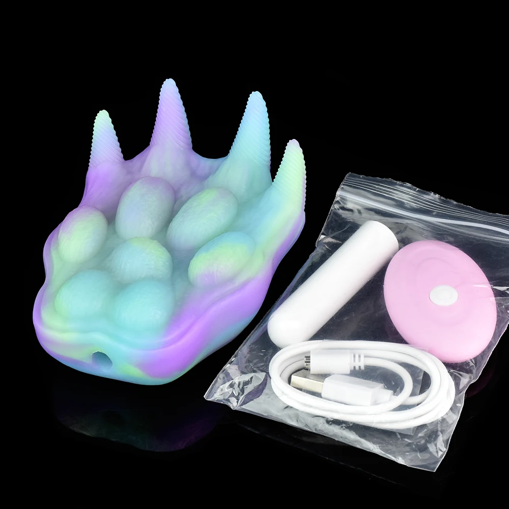 

Fantasy Grinder Sex Toy Paw Stimulator Vibrator Foreplay Soft Silicone G-Spot Stroke Vaginal Anal Pleasure Product