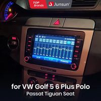 Junsun 7 Inch Universal Car Radio For Volkswagen Golf 5 6 Plus Polo Passat B6 B7 Tiguan Seat Car Intelligent Systems FM Player