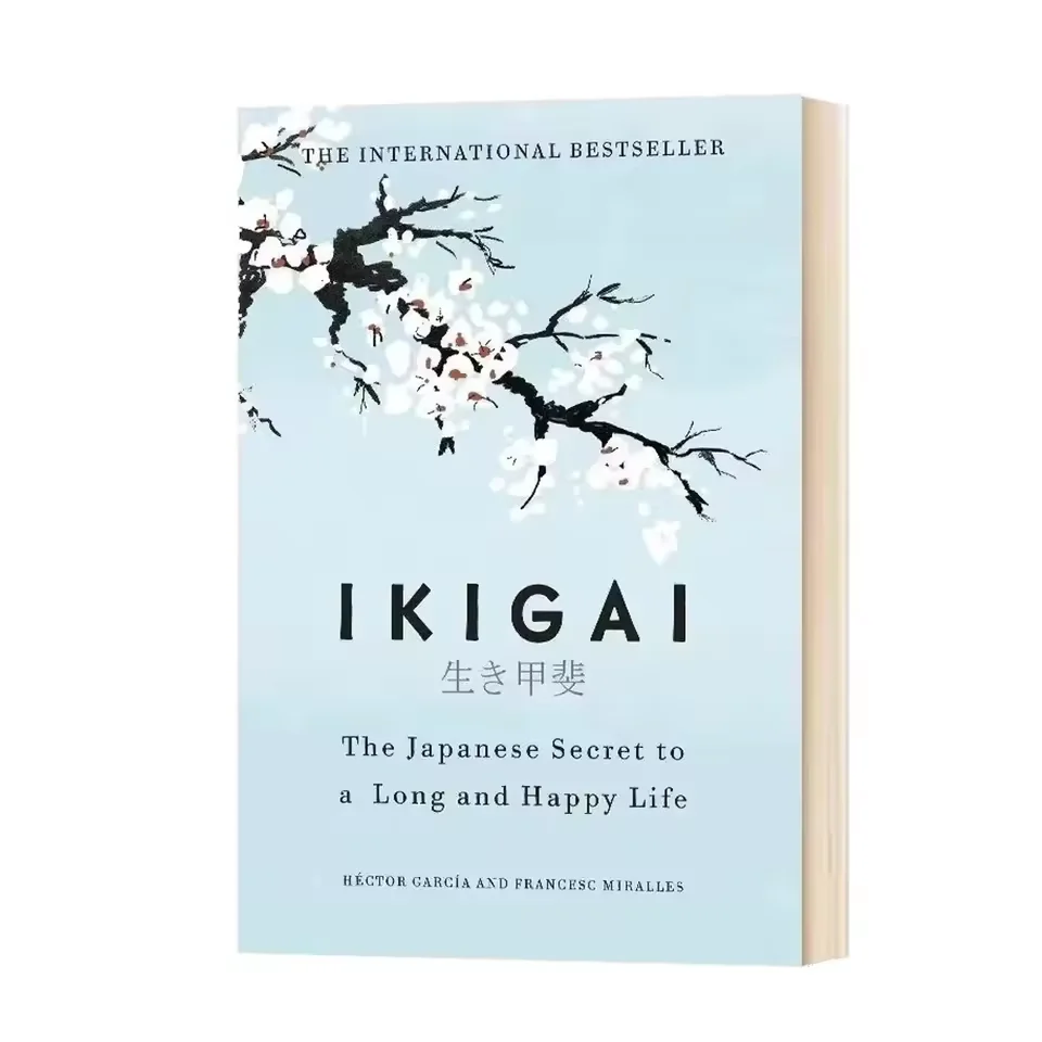 Ikigai The Japanese Secret Philosophy for A Happy Healthy By Hector Garcia Book Rebuilding Happiness + A Book about Hope Fiction