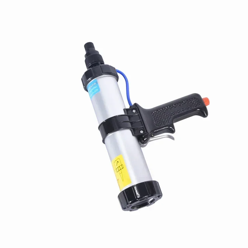 300ML glass glue gun PU sealant gun air caulking gun,sausage type pneumatic caulking gun noise less than 70dB