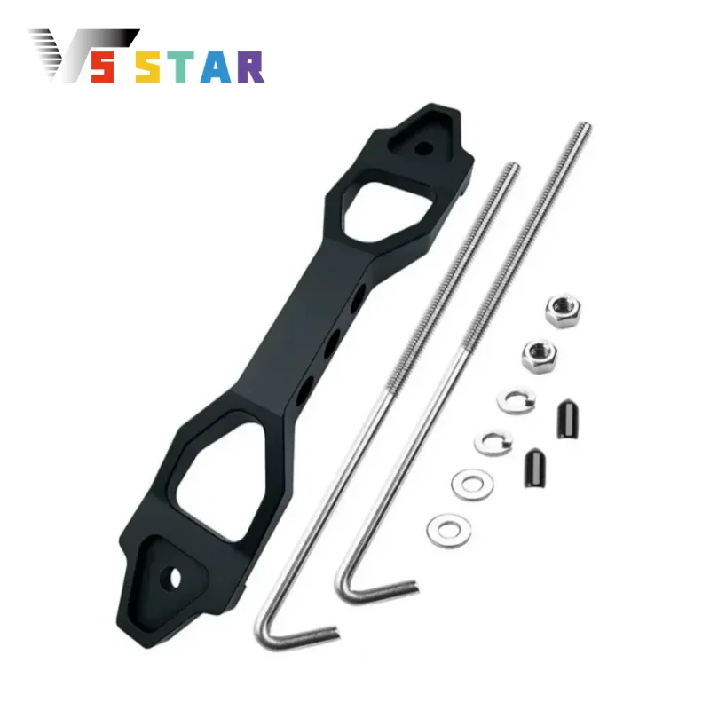 

High Quality Heavy Duty Battery Hold Down Aluminum & Stainless Steel Battery Tie Down Bracket J Bolts Black Blue