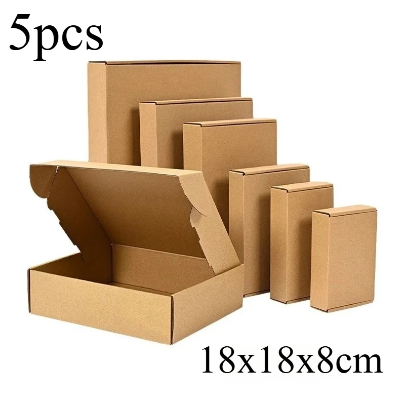 5/10/20 Stuks Golfkartonnen Doos Mailers Voor Mailer Pack Bruin Kartonnen Verzenddoos Golfkarton Mailer verzenddoos Product