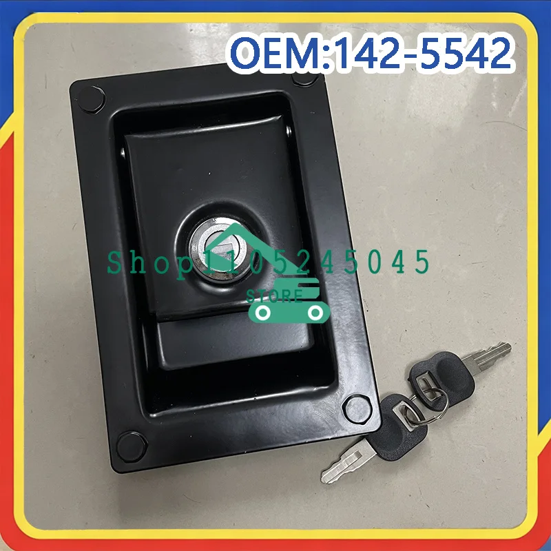 Excavator Parts Hydraulic Pump Lock 142-5542 1425542 For E320B E320C E320D E311C E312C E312D Side Door Lock