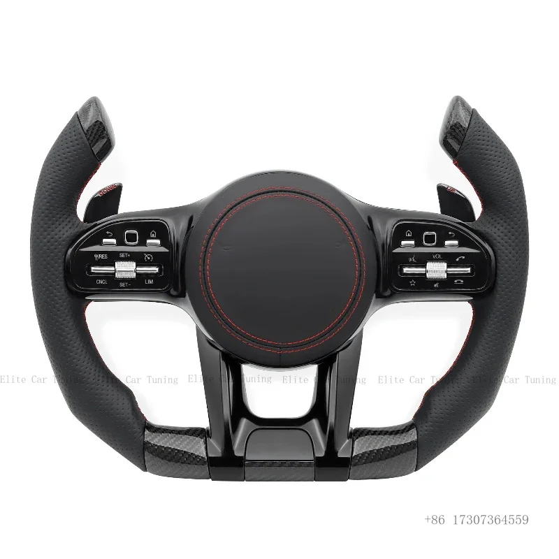 

Carbon Fiber Steering Wheel for Mercedes-Benz AMG W205 C63 W213 E300 W222 S500 W166 W167 W177 W204 W212 W223 W221 W463 W464 G63