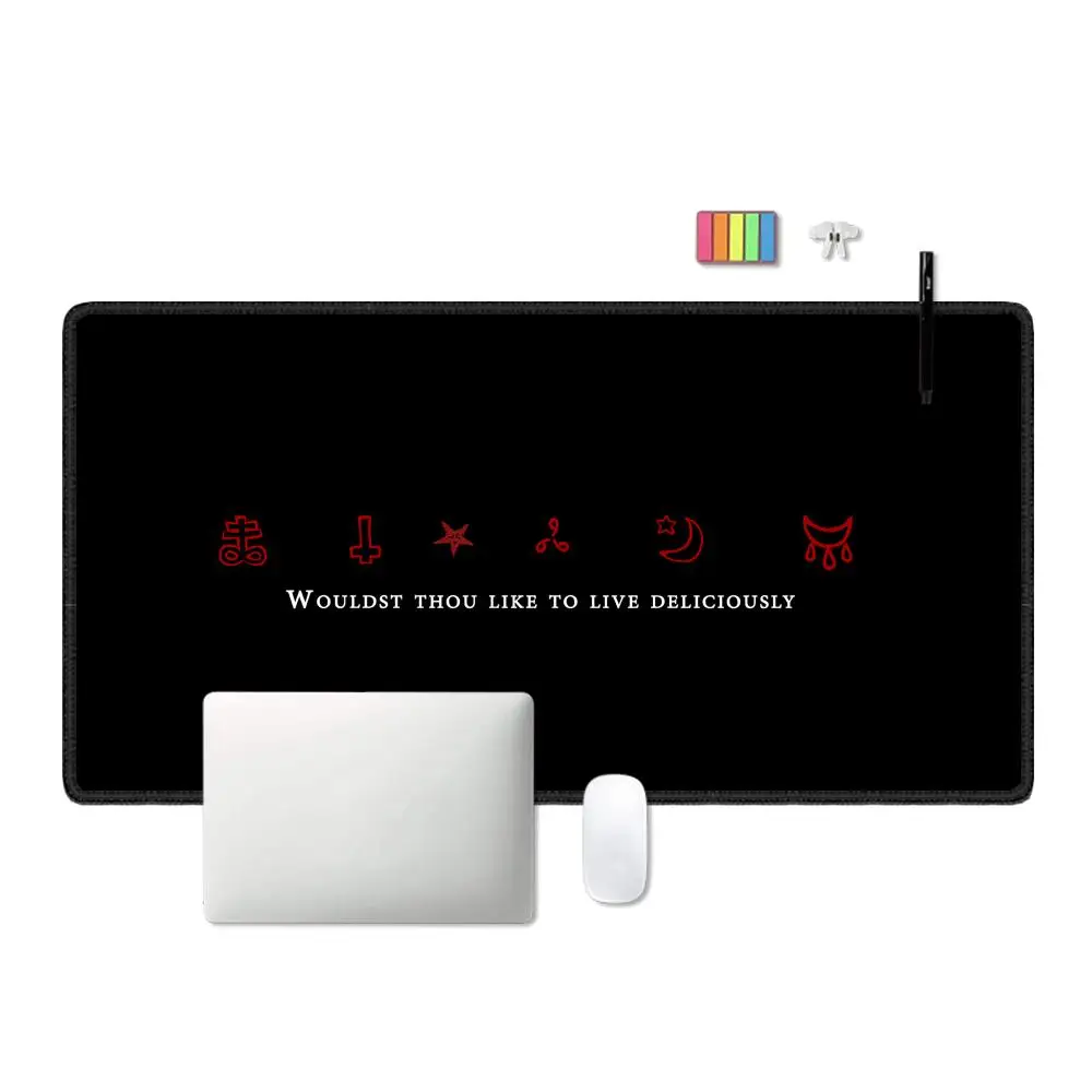 The Binding Of Isaac Mousepad Gamer Gaming Keyboard Pad Computer Accessories Deskmat Mouse Mats Rubber Mat Pc Cabinet Mausepad