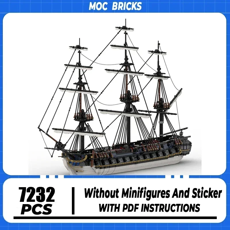 

Moc Building Bricks Frigate Surveillante Model Boat Technology Modular Ship Blocks Gifts Toys For DIY Sets Assembly