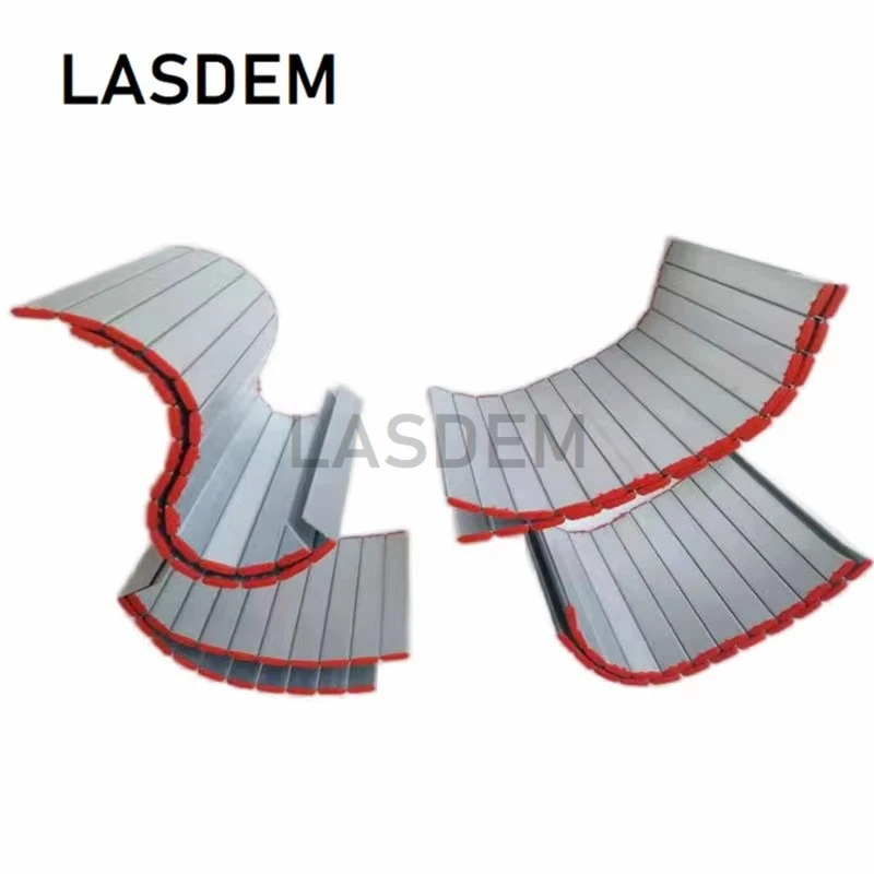 CNC Lathe Aluminum Alloy Protective Curtain Machine Tools Accessories Roller Shutter Cover Can be Customized