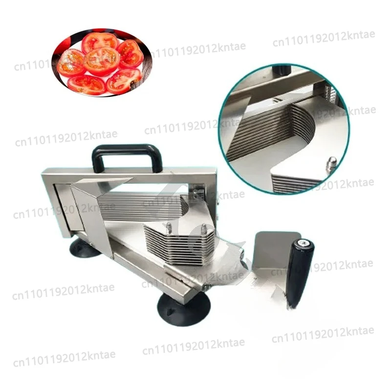 Tomato Slicer Lemon Slicer 4.5/6.5/9mm Stainless Steel Hand Operated Vegetable Fruit Cutting Machine Kitchen Tool
