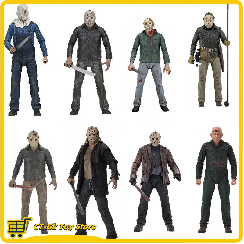 

NECA Black Friday Series 30th Anniversary Deluxe Edition Jason Action Figure Collectible Toy Model Movable Joint Toys