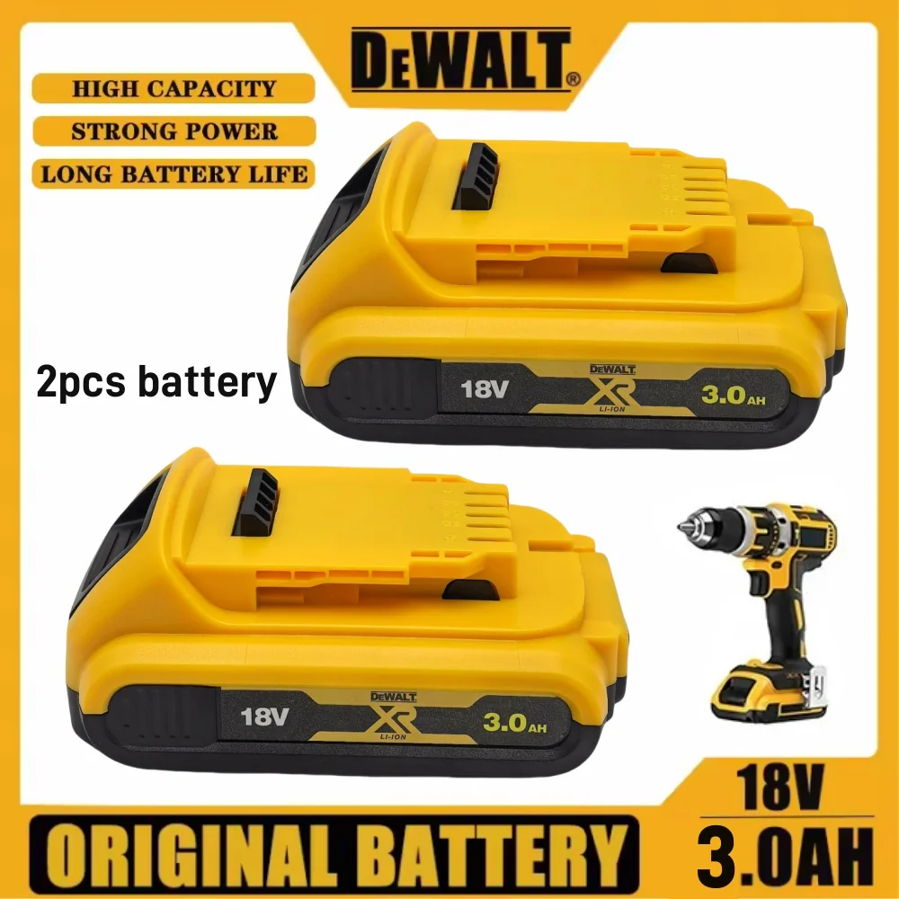 DEWALT 18V 3.0Ah Rechargeable Battery Compatible with DCB200 DCB201 DCB206 Tool Replacement 18V 3AH 20V image 3